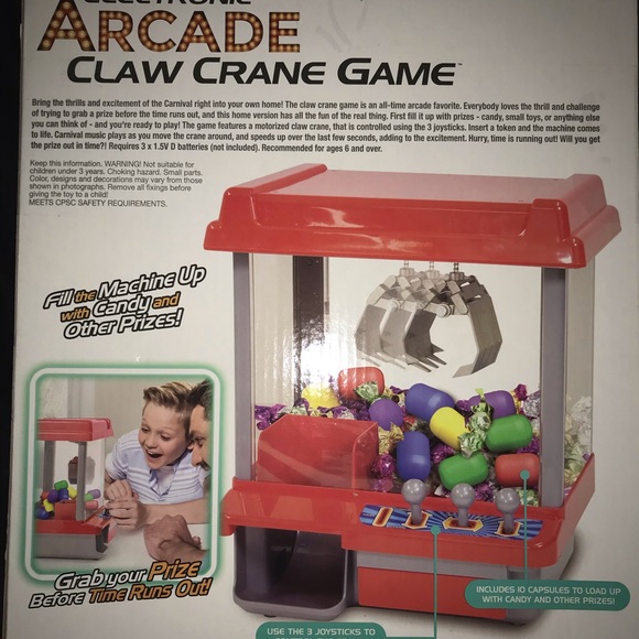Electronic Arcade Claw Crane Game New WORKS GREAT! - Picture 4 of 4